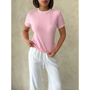เสื้อถักคอกลมสำหรับผู้หญิง - Product Image 3