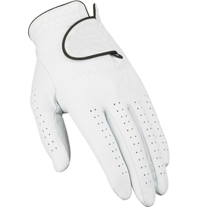 Gant de golf unisexe en cuir de cabretta véritable de qualité supérieure pour homme, main gauche, logo personnalisé, protection UV, compatible écran tactile - Product Image 4