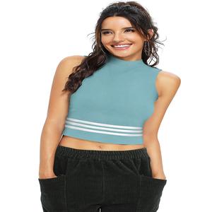 Top de tejido de punto cómodo bajo demanda para ropa de fiesta regular Tops cortos disponibles para la venta desde la India - Product Image 1