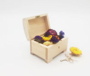 Boîte à souvenirs en bois rustique écologique - Product Image 4