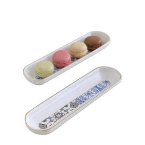 Dessert alimentaire plateau de serveur de restauration rapide plateau de service de Style Unique pour la fête de mariage plateau de restauration décoratif de table Dessert alimentaire - Product Image 4