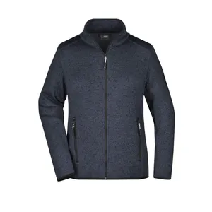 Chaqueta de Forro Polar Tejida Personalizada para Mujer, para Senderismo, con Bolsillo Impermeable - Product Image 6