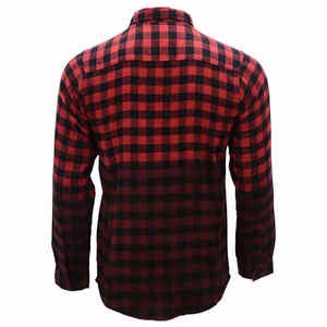 Fabricants Designs Tissu de flanelle Automne Col montant Chemises habillées boutonnées décontractées pour hommes 100% Coton Séchage rapide Respirant - Product Image 2