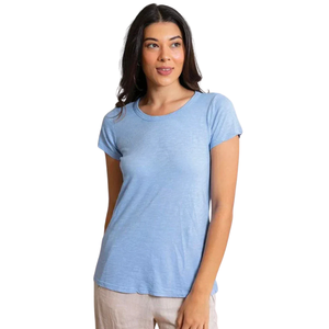 T-shirts décontractés en coton à manches courtes pour femmes, de marque, en surplus, de haute qualité, avec logo personnalisé sur le col, design tendance, Bangladesh - Product Image 1