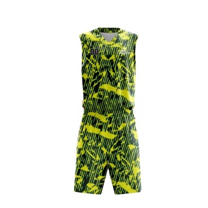 Conjunto de Uniforme de Baloncesto Personalizable, Reversible, Tallas Grandes, Transpirable, Anti-UV, Ropa Deportiva Unisex - Product Image 1