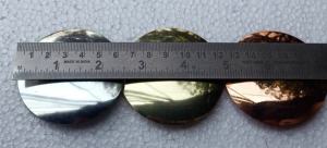 Custom Made Brass Conchos in Silver Gold and Copper Colors Available in Size 2.5 Inches - Product Image 4