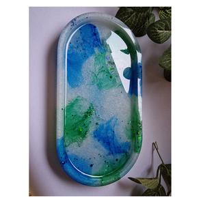Most Demanded <b>Resin</b> Tray with Handle Home <b>Gift</b> Large Selling Personalise Quality Wholesale Price In India - Product Image 4