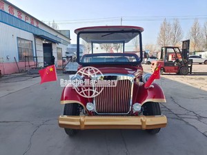 Vente directe d'usine RC de voitures électriques rétro 8 places classiques noires anciennes avec batterie au plomb vitesse maximale de 60 km/h - Product Image 3