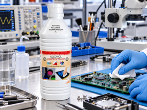 Nettoyant et désinfectant à l'alcool isopropylique, bouteille en plastique de 1 litre - Product Image 4