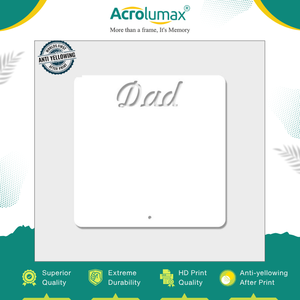 Competitive Price High Quality MDF & Acrylic Handcrafted Glossy & Matte Blank Sublimation Table <b>Frame</b> for Gifting and Home Decor - Product Image 2