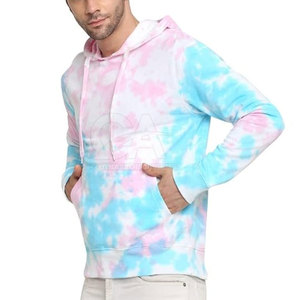 Diseño personalizado hecho de los hombres Tie Dye Hoodies Hombres con estilo Tie Dye Hoodies Ropa de invierno Tie Dye Hoodies - Product Image 3