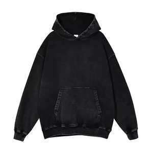 Diferentes colores, venta al por mayor, fábrica de ropa, ropa en blanco, con capucha Sudadera, suéter en blanco liso, capucha lavada con ácido para hombres - Product Image 1