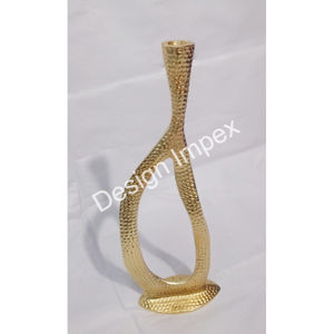 Support décoratif en aluminium pour bougie conique, porte-bougie pilier argenté, fournitures pour événements et fêtes, support décoratif pour bougie, pour chandelier - Product Image 4