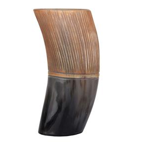 Customized Top Quality Wholesale Handcrafted Carved Natural Horn Glass for Beer Water for Home Restaurant Hotel From India - Product Image 1