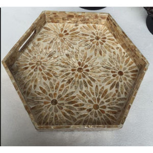 Decorative Serving Trays Ramadan Eid Decorative Food Serving Platters Islamic Table Decor Serving Food Tray - Product Image 4