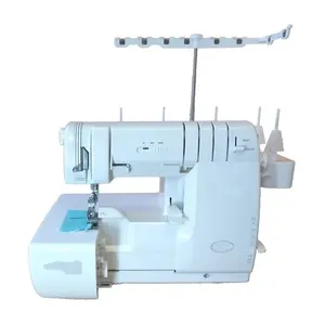 100% máquina de coser Overlock Industrial síncrona de recorte automático de velocidad superior original