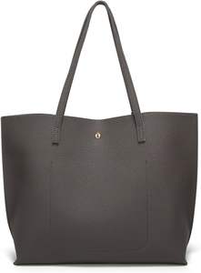 Sac fourre-tout à pompon pour femme à la mode et fonctionnel en similicuir avec grande capacité pour tous les essentiels fabriqués au Pakistan - Product Image 2