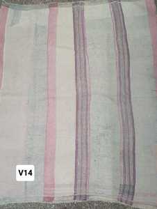 Kantha traditionnel cousu à la main 100% coton fait à la main réversible Kantha durable Vintage fabriqué à la main Boho Chic Kantha - Product Image 6