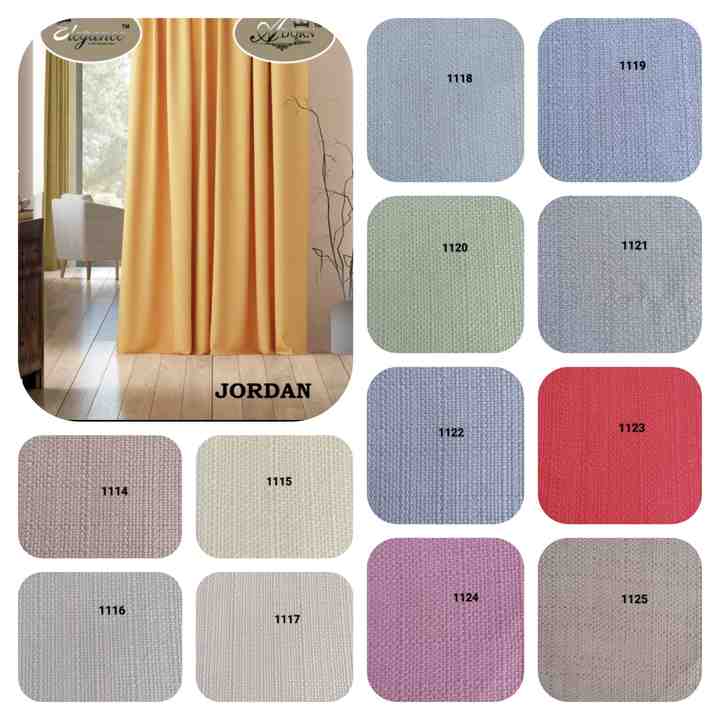 100% Polyester High Quality Wider Width Curtain Fabric Woven Technics Slub Style for Home Decor Window Coverings