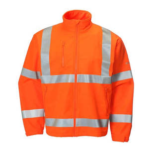Top quality polyester Hi Vis Bomber Reflective Safety Winter Jacket Workwear Concealed Hooded Padded <b>Waterproof</b> <b>Work</b> <b>Wear</b> Coat - Product Image 4