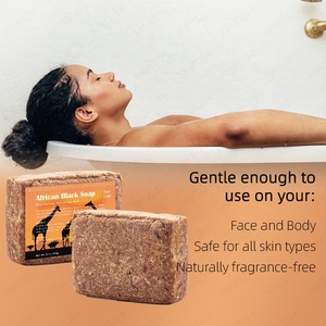 Bán Buôn Hữu Cơ Phi Đen Xà Phòng Cơ Thể Rửa Thành Phần Tự Nhiên Sâu Kem Dưỡng Ẩm - Product Image 5