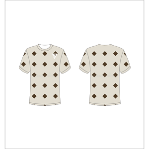 เสื้อยืดแขนสั้นผู้ชายลายเรขาคณิต คอกลม ทรงปกติ สวมใส่สบาย พิมพ์ลายถักทอ Trackstar OEM แบรนด์ส่วนตัว TSI-G05-P0755 - Product Image 1
