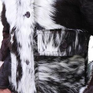 Fait sur mesure 2024/2024 nouveaux hommes et femmes en plein air vache cheveux sur veste en cuir haut tendance nouvelle veste en cuir unisexe - Product Image 3