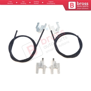 Cables Bowden de Repuesto para Techo Solar Eléctrico BSR674, Izquierdo y Derecho, con Soporte Metálico y Bisagras para Megane MK1 S - Product Image 2