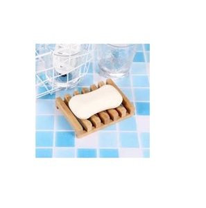 Soporte de madera para jabón hecho a mano, caja de madera Natural ecológica, bandeja, contenedor para baño y cocina - Product Image 2