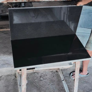 Azulejos de suelo de granito negro absoluto de diseño moderno pulido para cocina, baño, exterior y Villa para uso en escaleras - Product Image 1