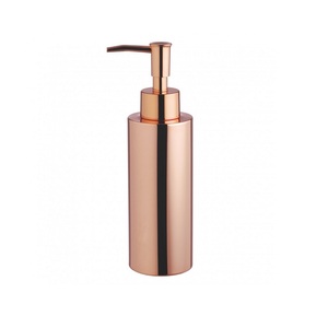 Juego de accesorios de baño de acero inoxidable de lujo de oro rosa, botella de jabón espumoso, dispensador de jabón de manos, soporte de papel higiénico, hogar, Hotel - Product Image 6