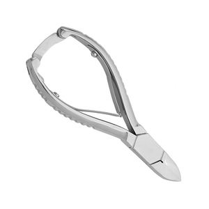 Cortador de uñas resistente de alta calidad con doble resorte mango liso encarnado cortadores de uñas herramienta de manicura y pedicura - Product Image 4