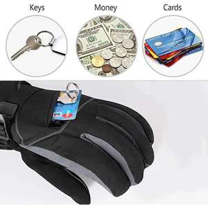 Direct Factory Supplier Professional Quality Ski Gloves Client Demanded Material And Design <b>Top</b> High Quality Leather Ski Gloves - Product Image 6