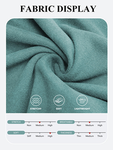 Vêtements confectionnés Impression numérique directe Entraînement de gymnastique doux et confortable doublé de polaire léger Personnalisé Sweatshirts décontractés Pull - Product Image 4