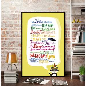 Nursery Rules <b>Poster</b> 170g Paper Printed Plaque - Product Image 6