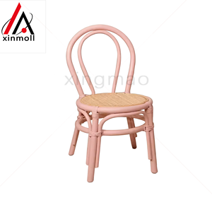Sedia Moderna in Vimini e Rattan, Arredamento Montessori, Sedie Tiffany per Feste di Bambini dai 3 ai 12 Anni - Product Image 3