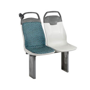 Asientos de Transporte Público Interiores de Aluminio con Respaldo Fijo de Alta Calidad, Modelo GS 132-2 para Autobús Urbano, Más Vendidos - Product Image 1