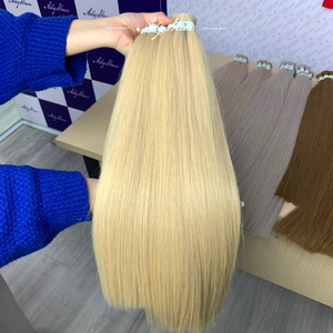 Puntas de Queratina Disponibles, Puntas en U, Venta al por Mayor, Premium, 100% Cabello Humano Virgen, Envío Rápido, Proveedor de Fábrica Vietnamita Personalizado - Product Image 2