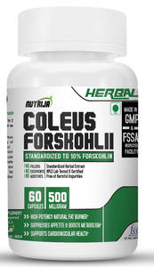 Extracto de Coleus Forskohlii 500mg - 120 cápsulas - Product Image 1