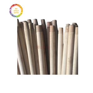 Precio barato palo de escoba de madera fuerte-MANGO duradero de alta calidad para el hogar y el uso de barrido de limpieza comercial - Product Image 1