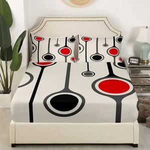 Protector de Colchón Impermeable Impreso, Resistente a Chinches, Tapete para Cama, Tapete Mahjong para Uso Hospitalario o Cama Individual - Product Image 3