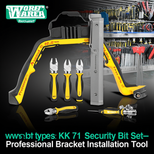 Wera KK 71 <b>Security</b> <b>Bit</b> Set-Professional Bracket Installation Tool - Product Image 3