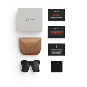 Gafas Ray-Ban Meta Wayfarer con Cámara (Gen 2) al Mejor Precio | Batería Mejorada | Bluetooth | Lentes Transparentes Negros Mate - Product Image 1