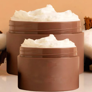 Cosmetic Jars PET Plastic Jars PET Plastic Bottle for Body Cream 200ml Customization Made in Vietnam - Product Image 1