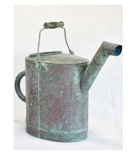 Cobre antiguo Metal puro Wtaerin Can Elegante forma personalizada Venta superior Fábrica directa Planta y flor Regadera - Product Image 3