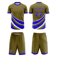 Maillot d'uniforme d'équipe de football classique pur personnalisé pour hommes ensemble complet de combinaison de football d'entraînement pour la saison d'été maillot de sublimation