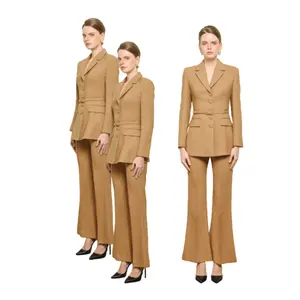 Blazer Women Good Price Proportional And Stable Form For Office Lady Unique Design Customized Packaging Vietnamese Manufacturer