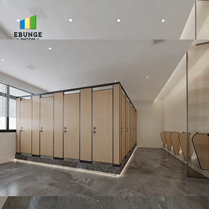 Cubículos de Plástico Ecológicos Modernos para <span class=keywords><strong>Duchas</strong></span> en Spas, Hoteles, Hospitales, Baños Públicos, Gimnasios y Salas de Ducha - Product Image 2
