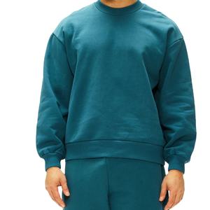 Sudadera de Alta Calidad en Felpa de Poliéster/Algodón, Cuello Redondo, Corte Regular, con Logotipo Personalizado Bordado, 2026 - Product Image 1