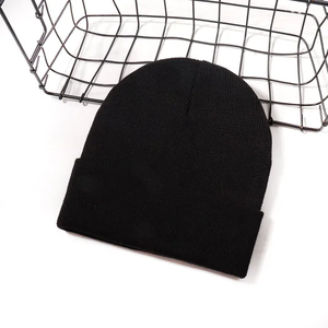 Gorro de Punto Acrílico 100% Personalizable para Niños al por Mayor, con Parche, Circunferencia de Cabeza Ajustable, Unisex - Product Image 4